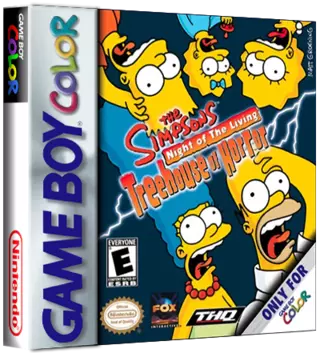 jeu Simpsons, The - Night of the Living Treehouse of Horror